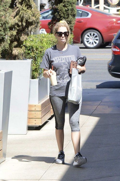 Ashley Benson in Tights Leaving a gym in West Hollywood 15