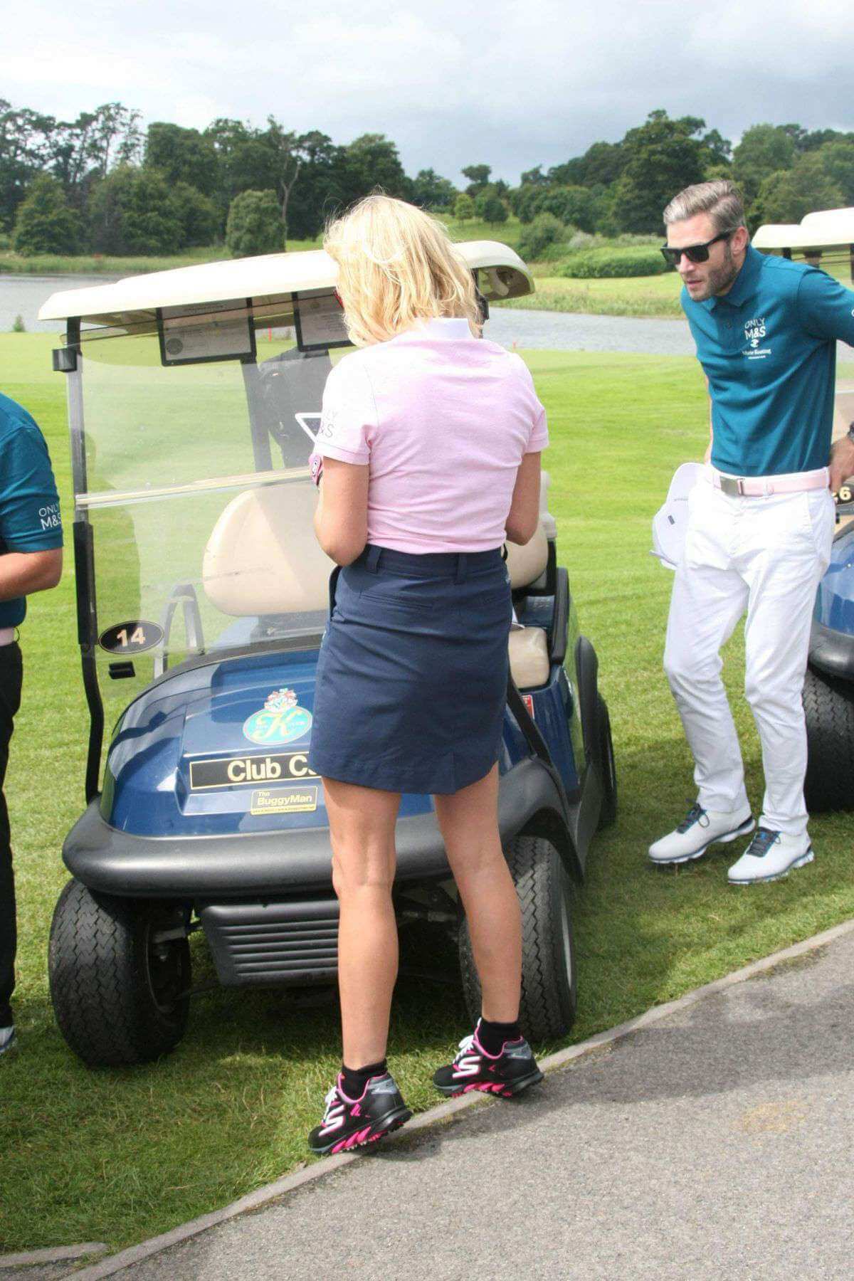 Denise Van Outen at Marie Keating Golf Classic in Kildare