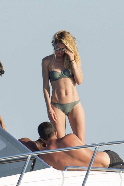 Doutzen Kroes in Bikini on a yacht in Formentera 4