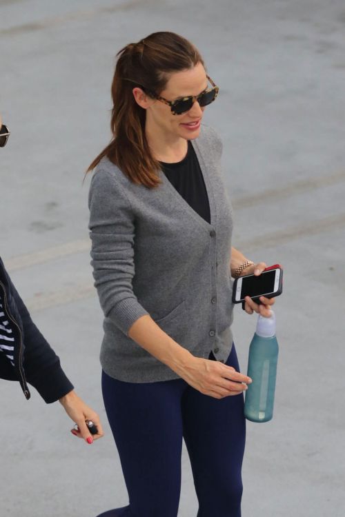 Jennifer Garner looks lost in thought as she steps out in Hollywood