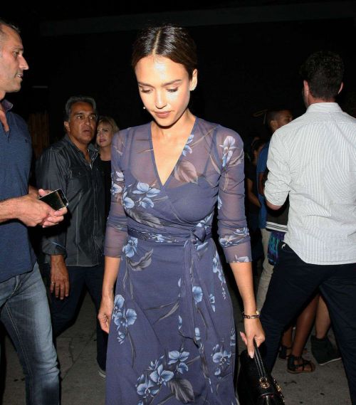 Jessica Alba Leaves The Nice Guy Club in West Hollywood 8