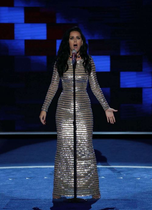 Katy Perry Performs at Democratic National Convention in Philadelphia 21