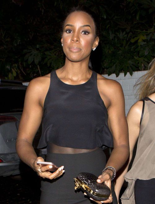 Kelly Rowland Leaves Chateau Marmont Hotel in Los Angeles 1