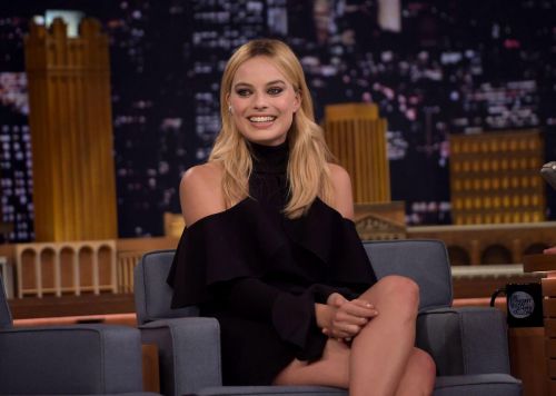 Margot Robbie at Tonight Show Starring Jimmy Fallon in New York 5