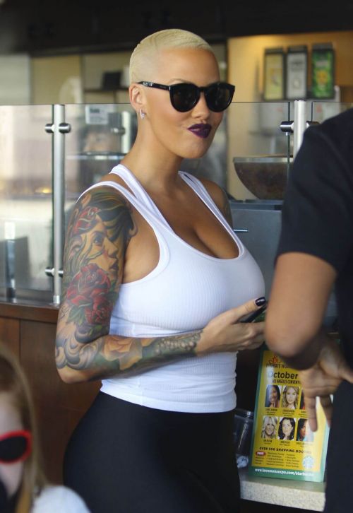 Amber Rose Stills at DWTS Practice in Hollywood 9