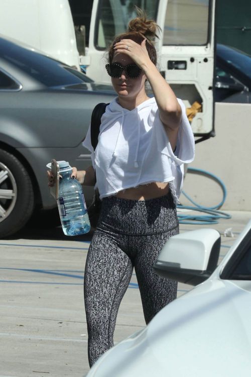 Ashley Tisdale Stills Leaves a Gym in West Hollywood 4