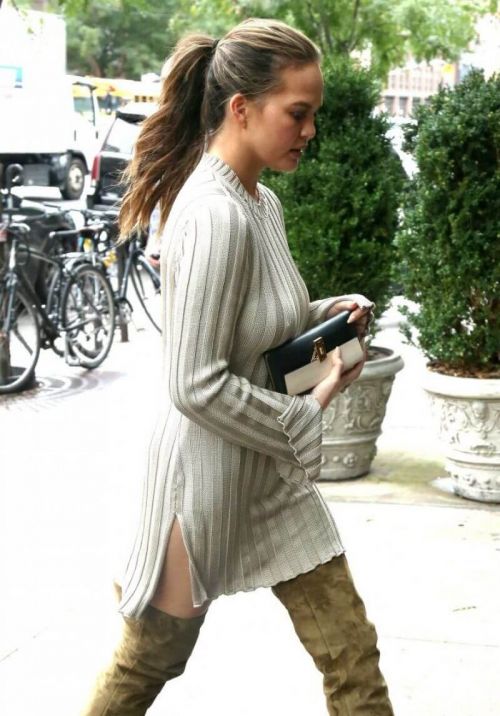 Chrissy Teigen Stills Out and About in New York