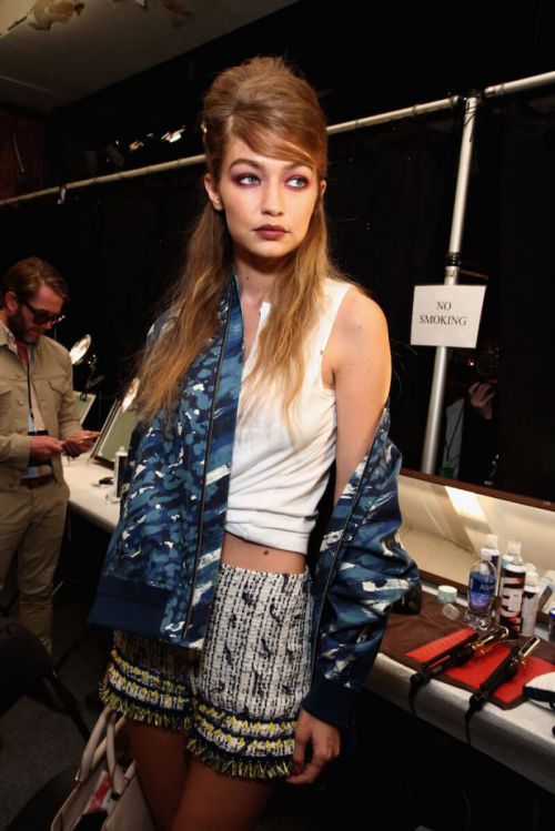 Gigi Hadid at Anna Sui Fashion Show at New York Fashion Week 6