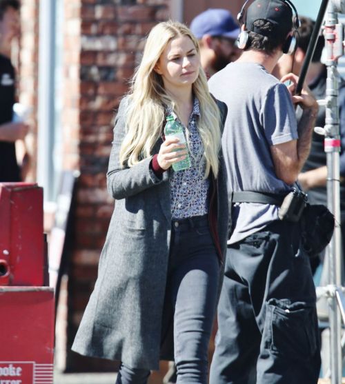 Jennifer Morrison Stills on the set of Once Upon a Time in Vancouver 3