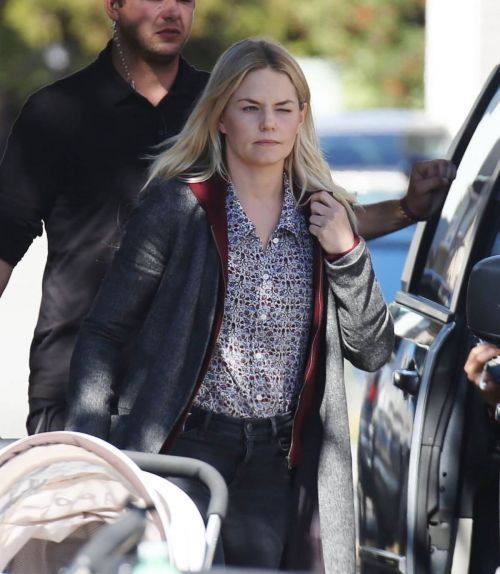 Jennifer Morrison Stills on the set of Once Upon a Time in Vancouver 4