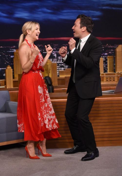 Kate Hudson Stills at Tonight Show Starring Jimmy Fallon in New York 1