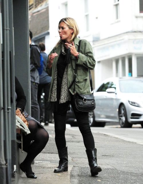 Kate Moss Out and About in London 1