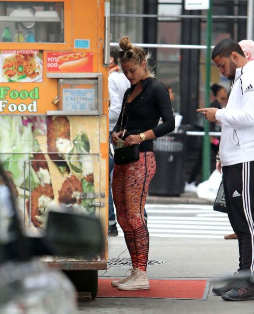 Nina Agdal Stills in Out and About in New York 3