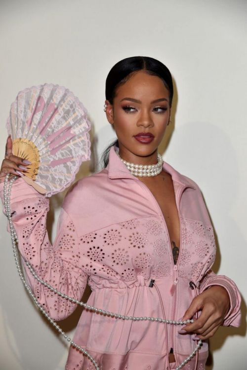 Rihanna's Stills Fenty X Puma Spring 2017 Show at Paris Fashion Week