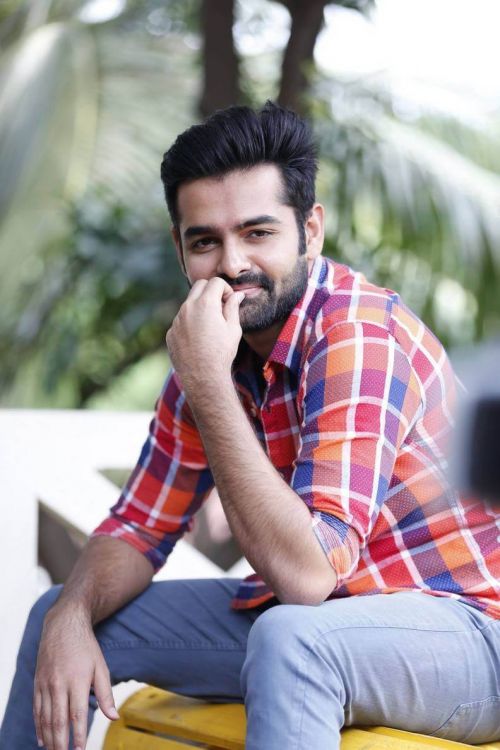 Telugu Actor Ram Pothineni at Hyper Interview Pics 5