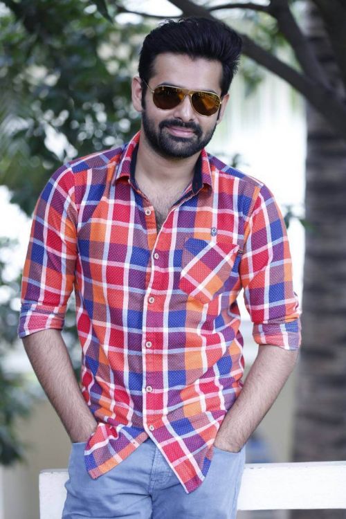 Telugu Actor Ram Pothineni at Hyper Interview Pics 7