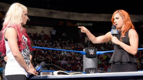 WWE SmackDown Live : Becky Lynch and Alexa Bliss - 20/09/2016 3