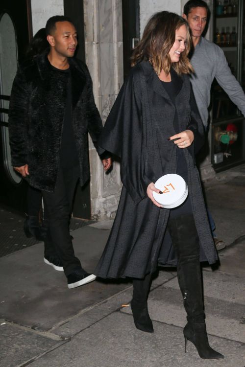 Chrissy Teigen Stills Night Out in New York 1