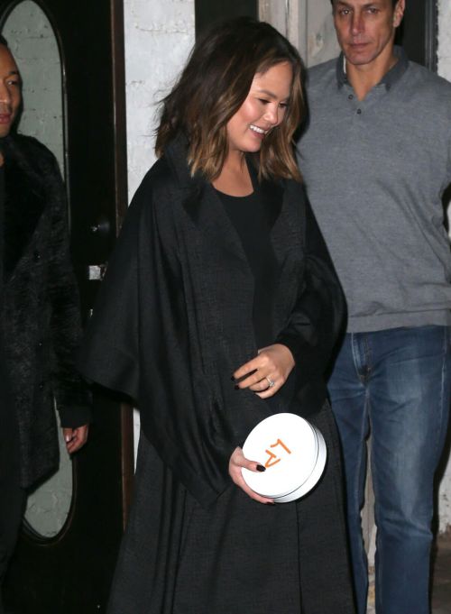 Chrissy Teigen Stills Night Out in New York 19