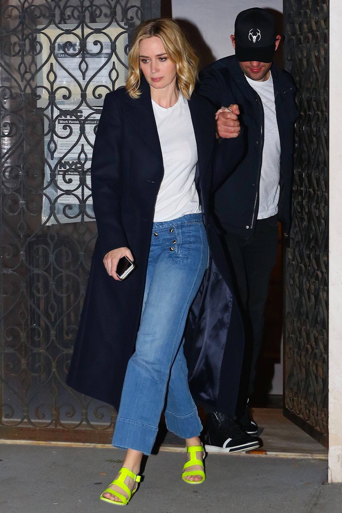 Emily Blunt Stills Night Out in New York