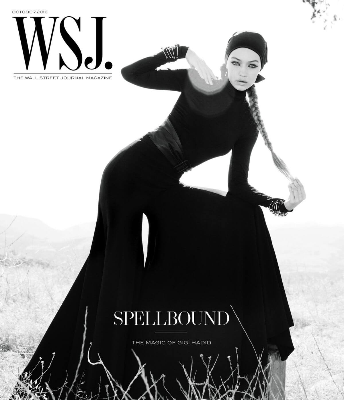 Gigi Hadid Stills is Mesmerizing for WSJ Magazine October 2016 Issue