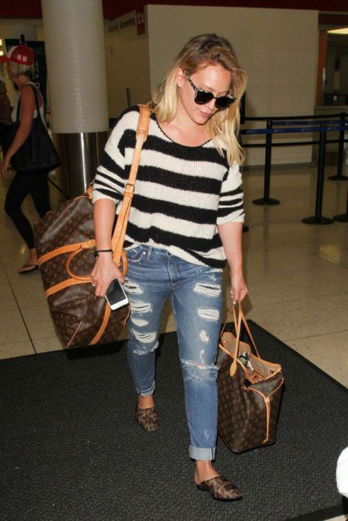 Hilary Duff Stills at LAX Airport in Los Angeles 1