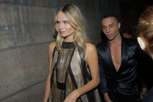 Natasha Poly Stills at Balmain Aftershow Party in Paris 9