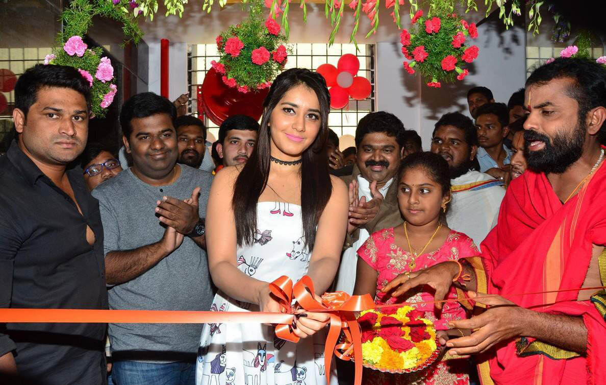 Raashi Khanna at Biryanis Restaurant Launch Images