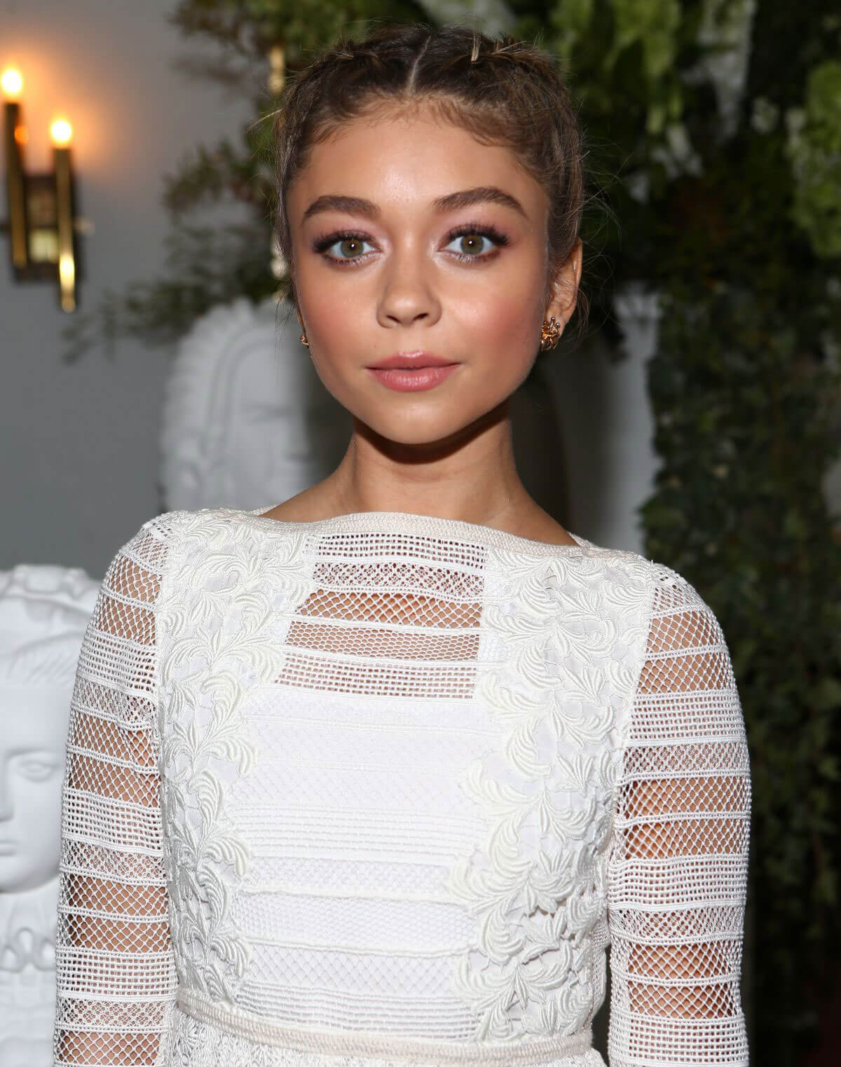 Sarah Hyland Stills at Vanity Fair and Burberry Host Britannia Pre-Awards