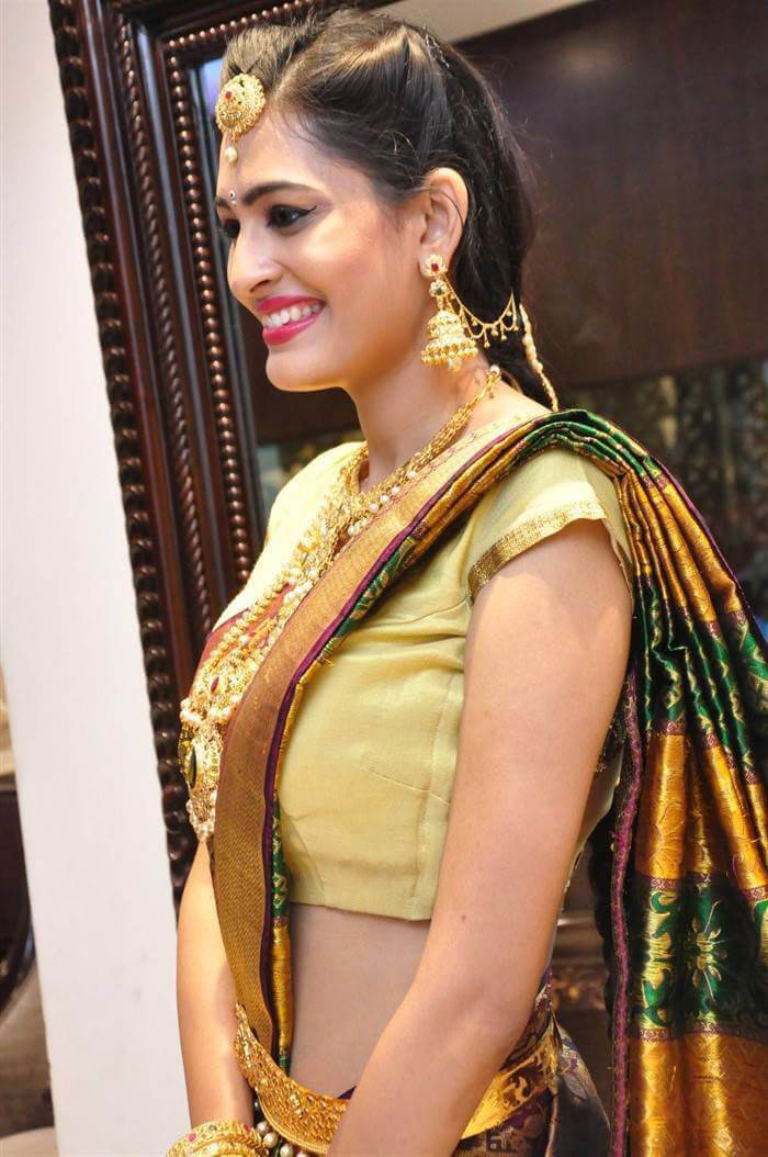 Swetha Jadhav at Manepally Jewellers Concept Theme Collection