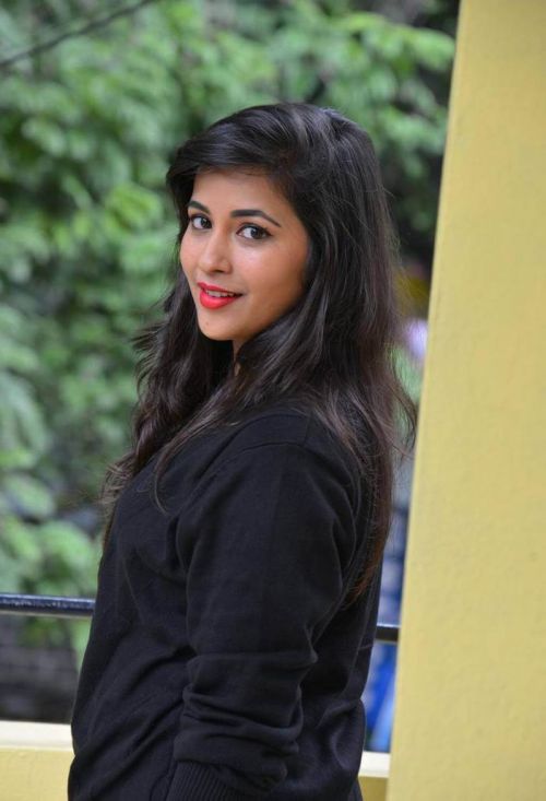 Telugu Actress Komali at Nenu Seethadevi Movie Release Date Press Meet 15