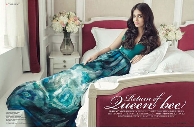 Aishwarya Rai Photoshoot for Filmfare Magazine, June 2016 Pics