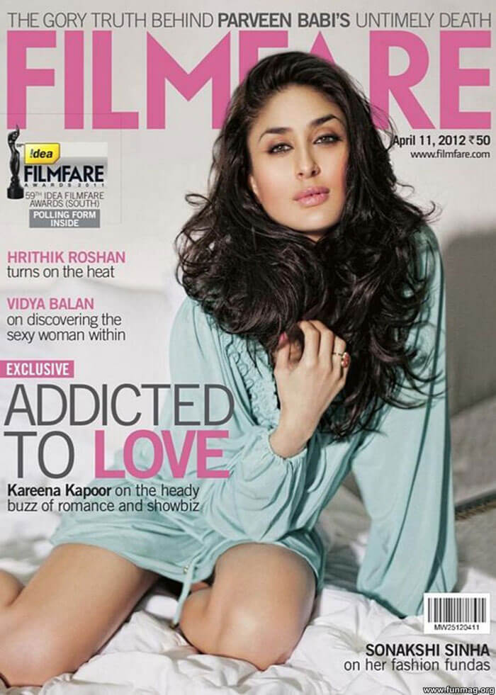 Kareena Kapoor Photoshoot for Filmfare Magazine, April 2012