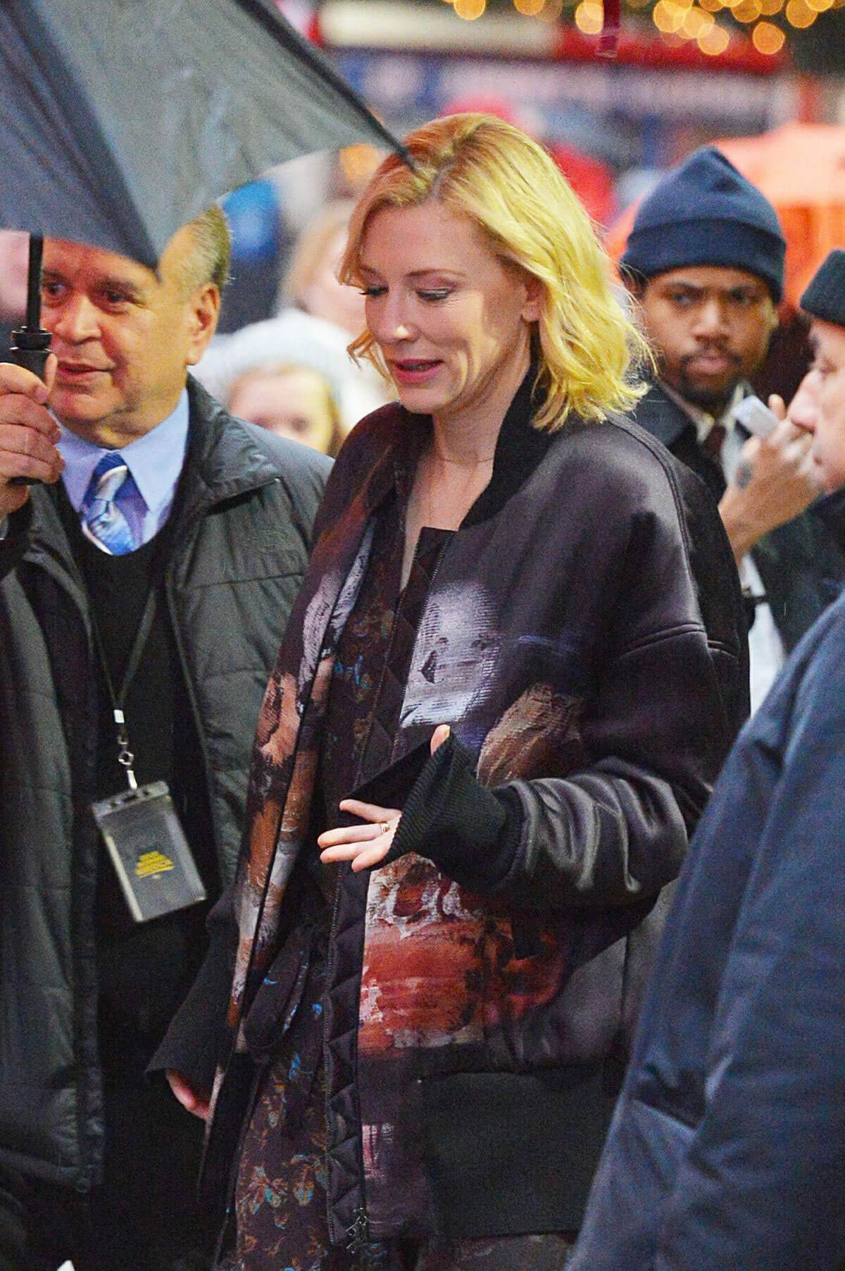 Cate Blanchett Stills Arrives at Good Morning America in New York