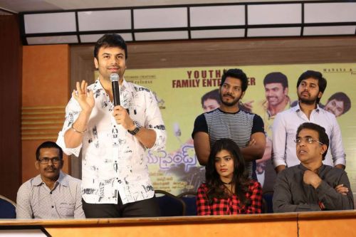 Hebah Patel Nanna Nenu Na Boyfriends Movie Success Meet Photos 3