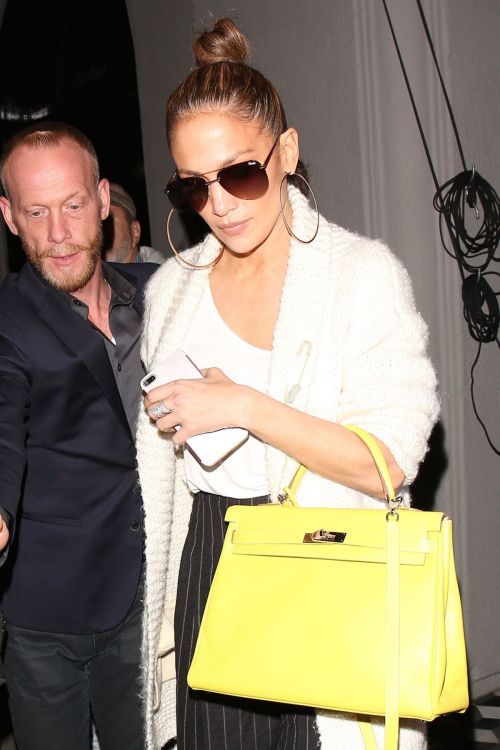 Jennifer Lopez Leaves a Dinner in West Hollywood 2