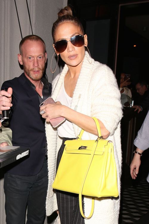 Jennifer Lopez Leaves a Dinner in West Hollywood 4