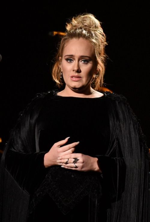 Adele Performs at 2017 Grammy Awards in Los Angeles