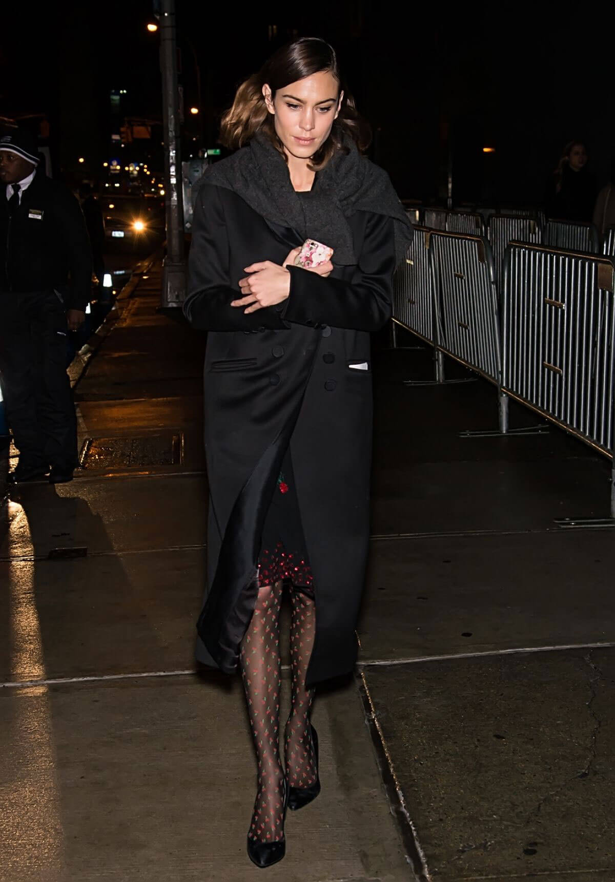 Alexa Chung at Altuzarra Fashion Show at New York Fashion Week