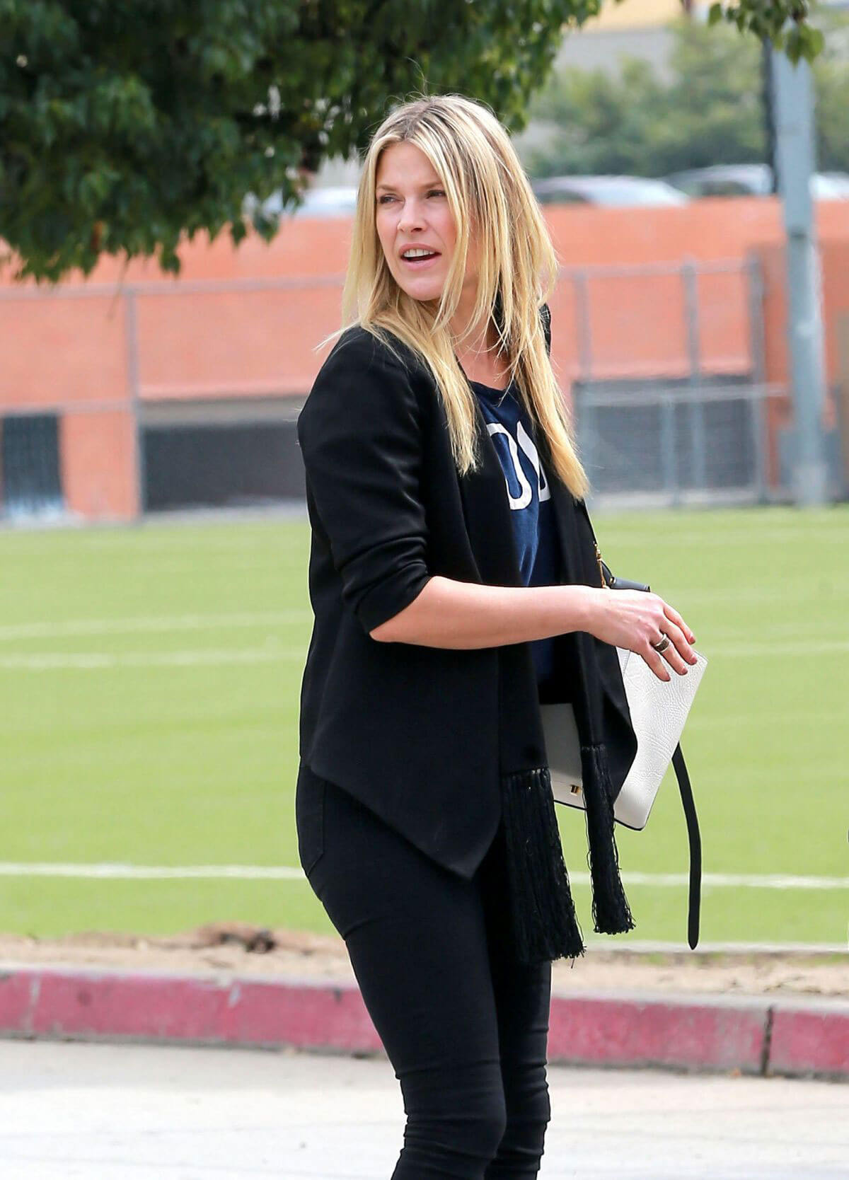 Ali Larter Stills on a Movie Set in Hollywood