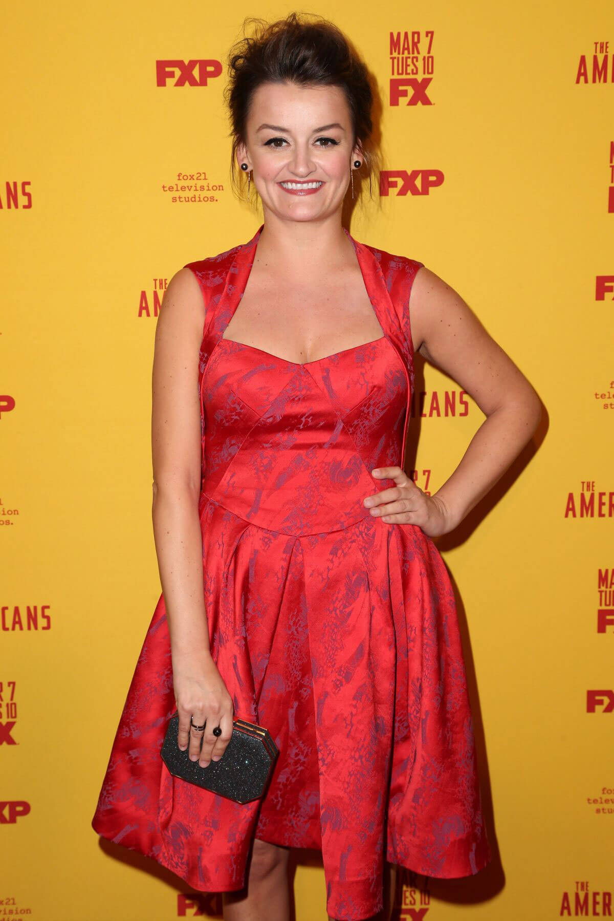 Alison Wright Stills at The Americans Season 5 Premiere in New York