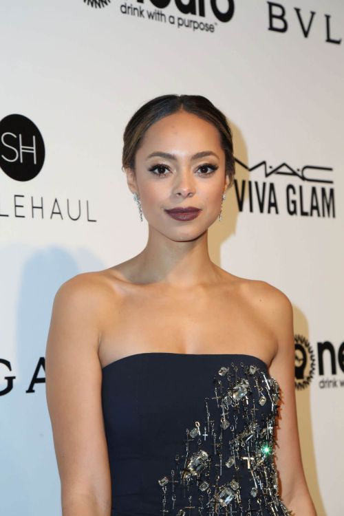 Amber Stevens Stills at 25th Annual Elton John Aids Foundation