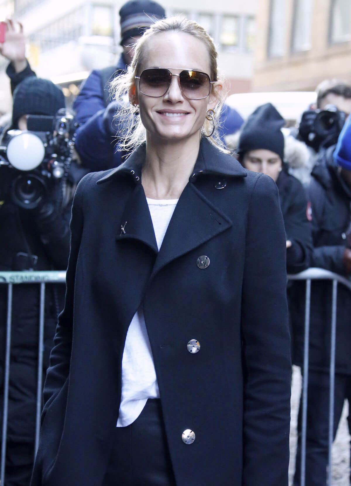 Amber Valletta Out in New York