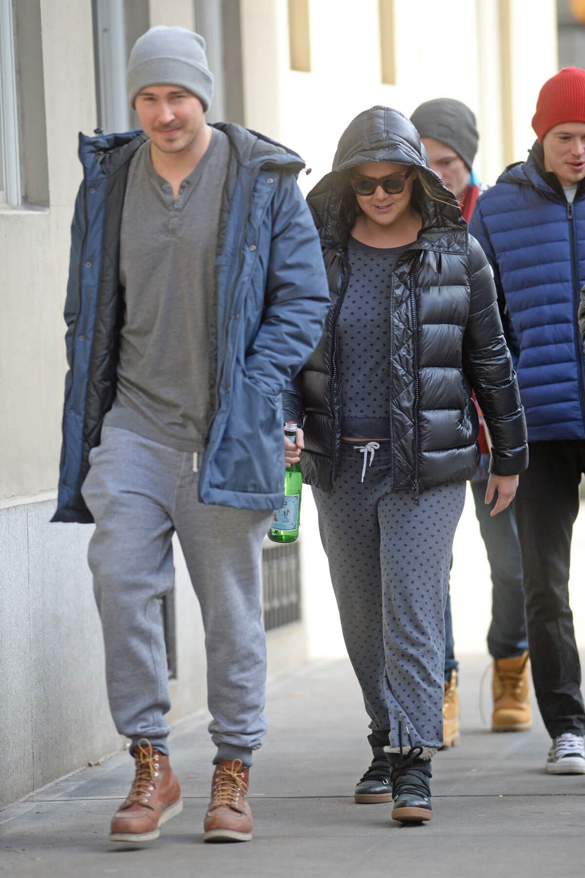 Amy Schumer Out With A Friend in New York