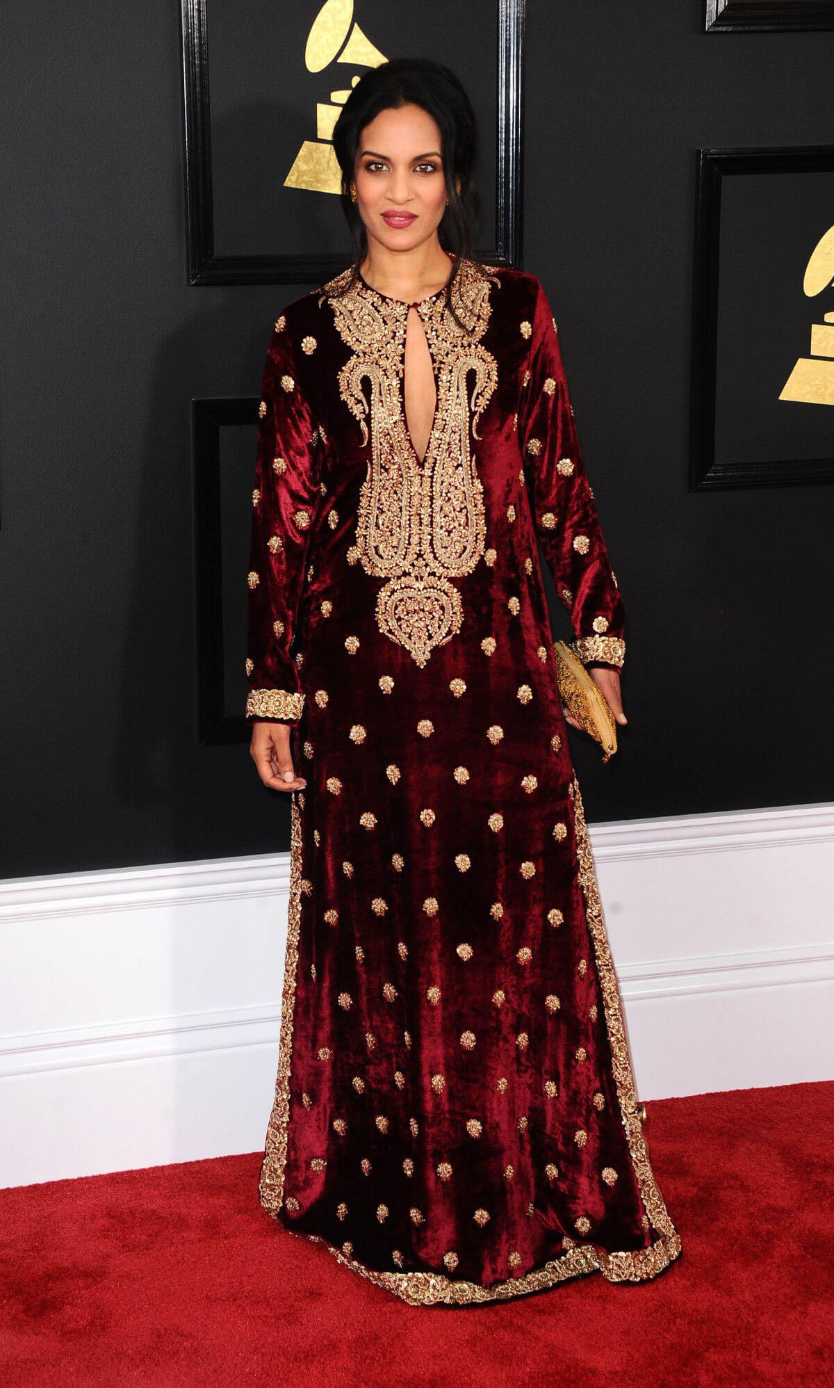 Anoushka Shankar at 59th Annual Grammy Awards in Los Angeles