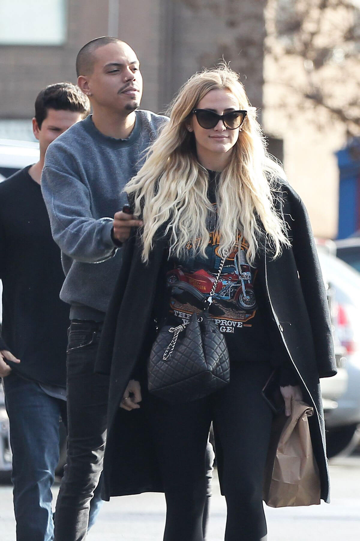 Ashlee Simpson Out and About in Los Angeles