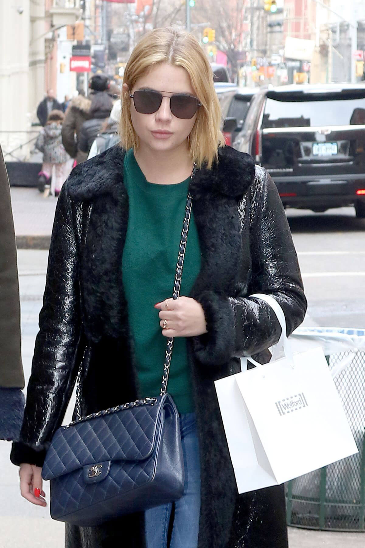 Ashley Benson Stills Out Shopping in New York