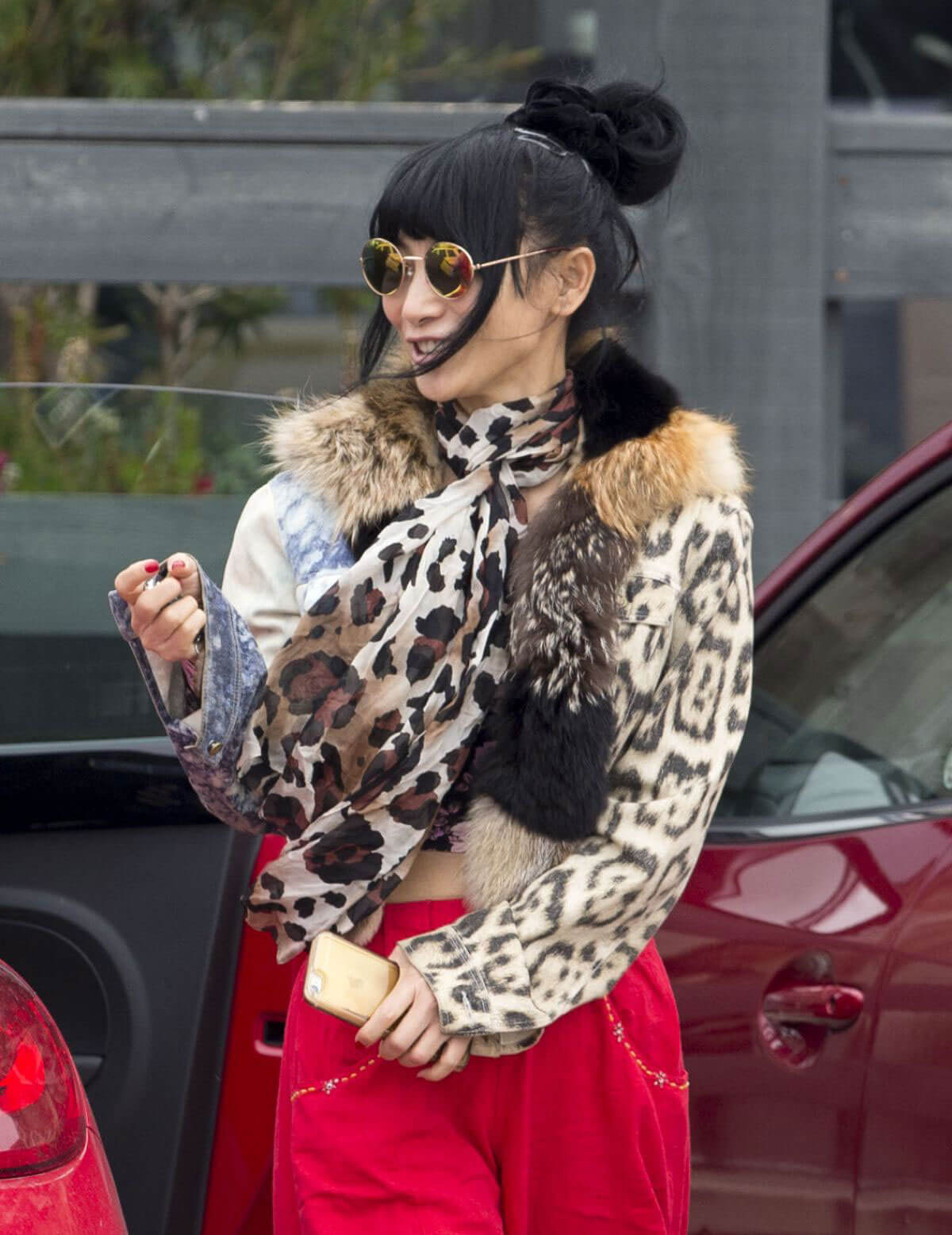 Bai Ling Stills Out and About in Malibu