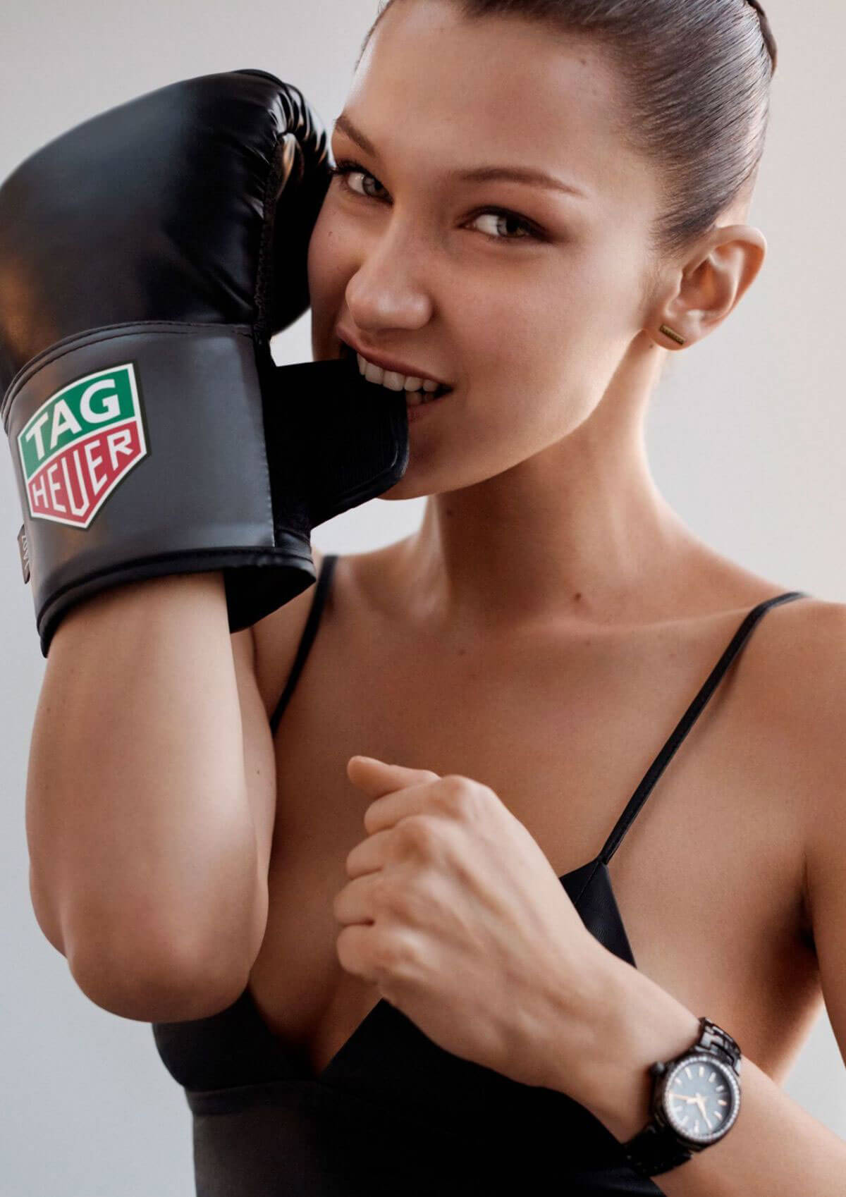 Bella Hadid for Tag Heuer Photoshoot 2017