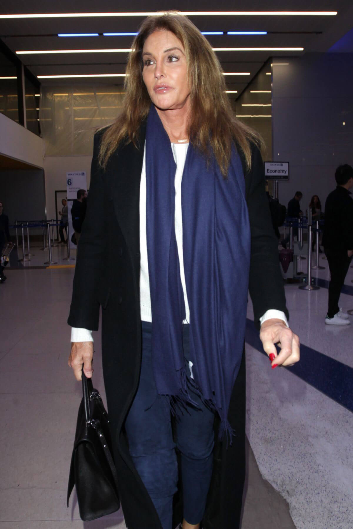 Caitlyn Jenner at LAX Airport in Los Angeles